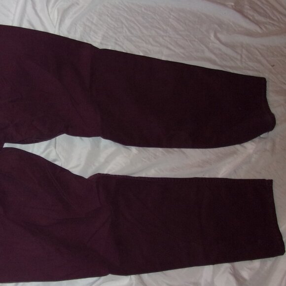 levis  size  33 x 34 maroon 514  denim pants jeans womens stretch - Picture 6 of 6